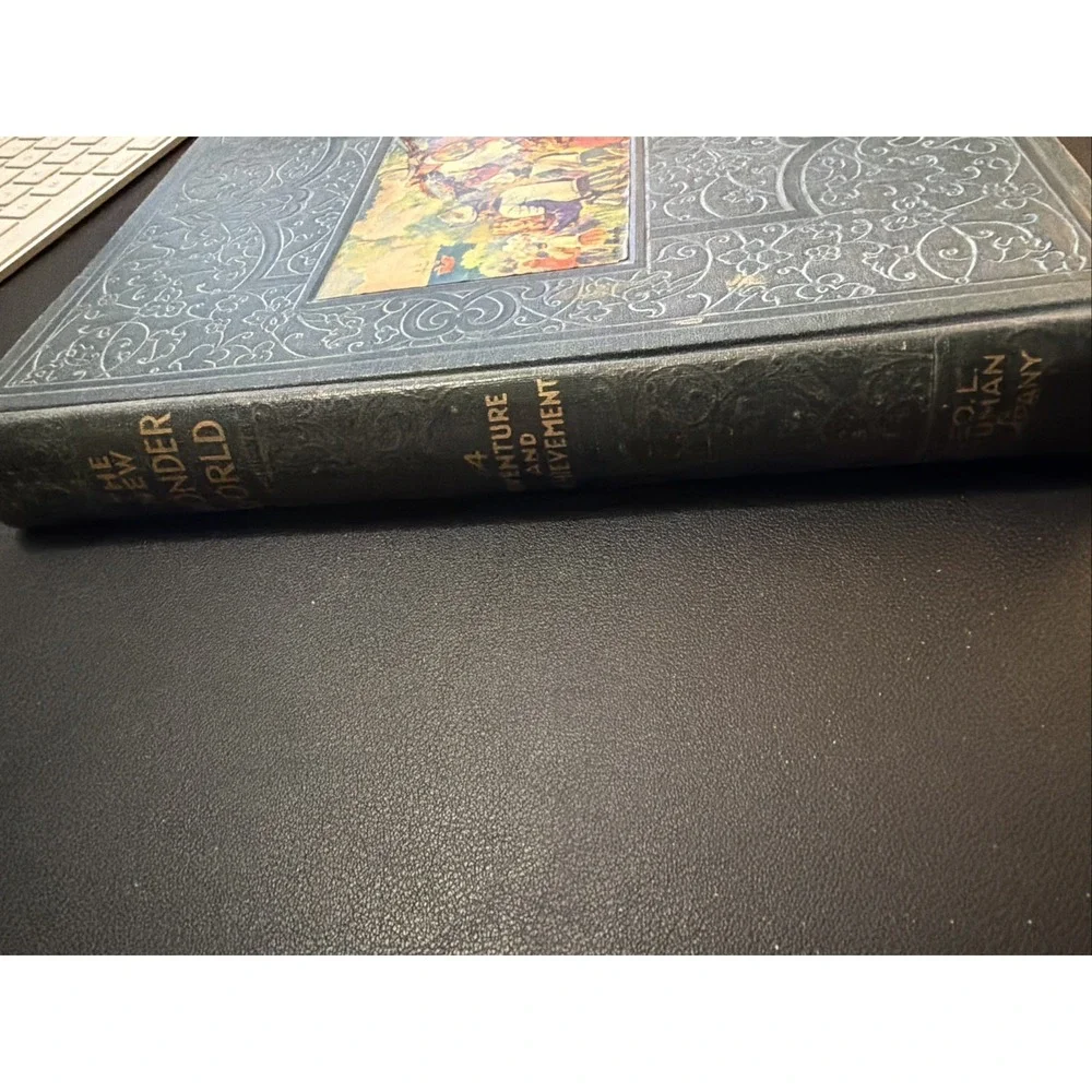 The New Wonder World - A Library of Knowledge Vol 4 Adventure & Acheivement